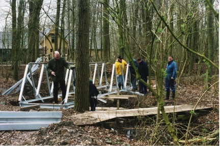 bouw stalen brug 005