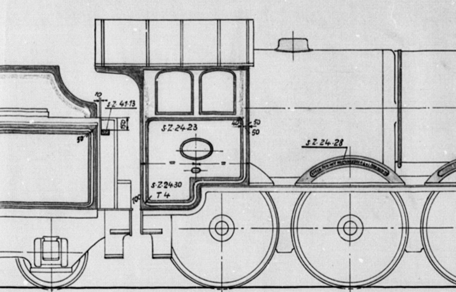 Detail mbt. Biezen van tekening L38344