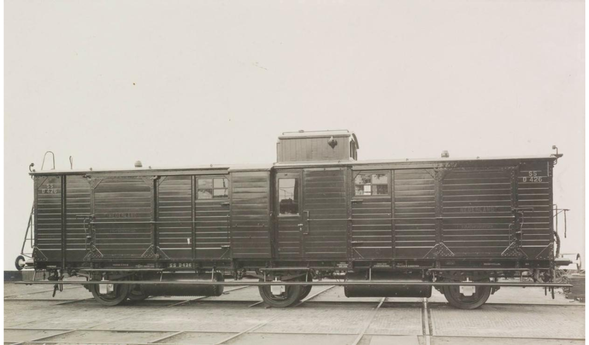 De SS D411 Bagagewagen